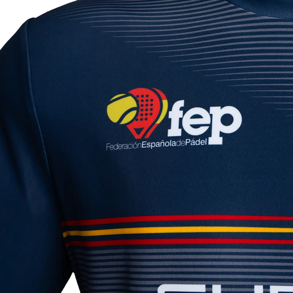T-shirt Bullpadel Official Blue 2026 Spanish Federation