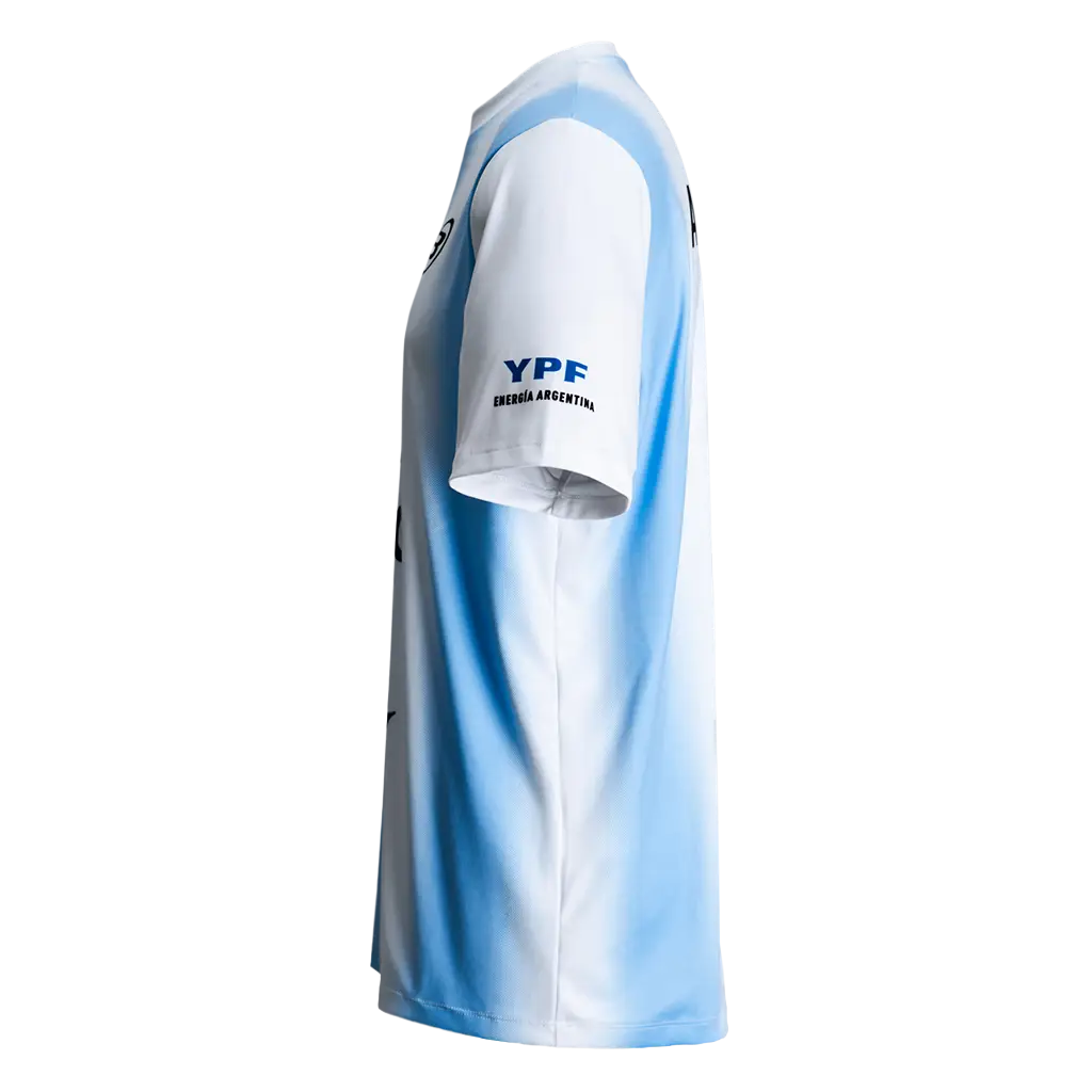 T-shirt Bullpadel Official White 2026 Argentine Association of Padel