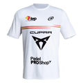 T-shirt Bullpadel Official White 2026 Spanish Federation