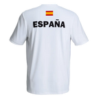 T-shirt Bullpadel Official White 2026 Spanish Federation