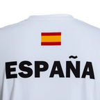T-shirt Bullpadel Official White 2026 Spanish Federation