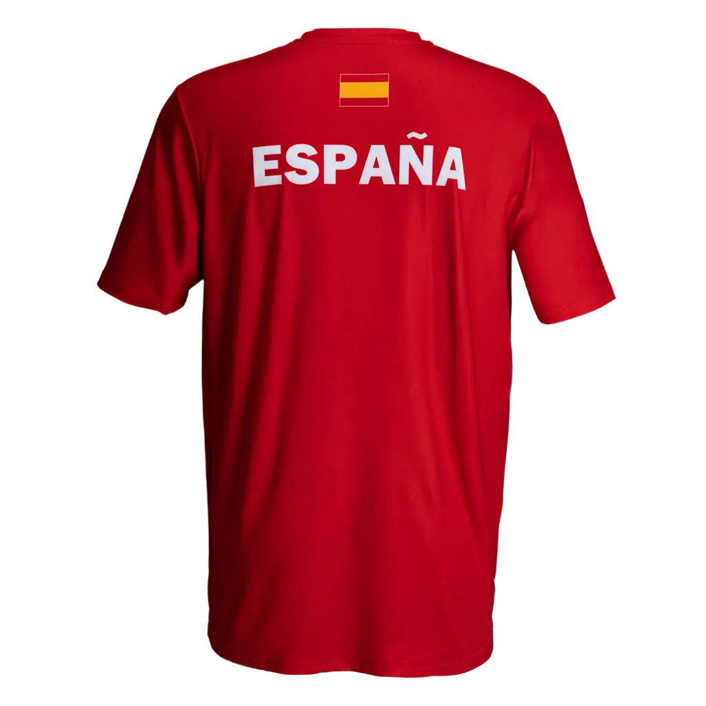 Camiseta Bullpadel Oficial Rojo 2026 Federación Española