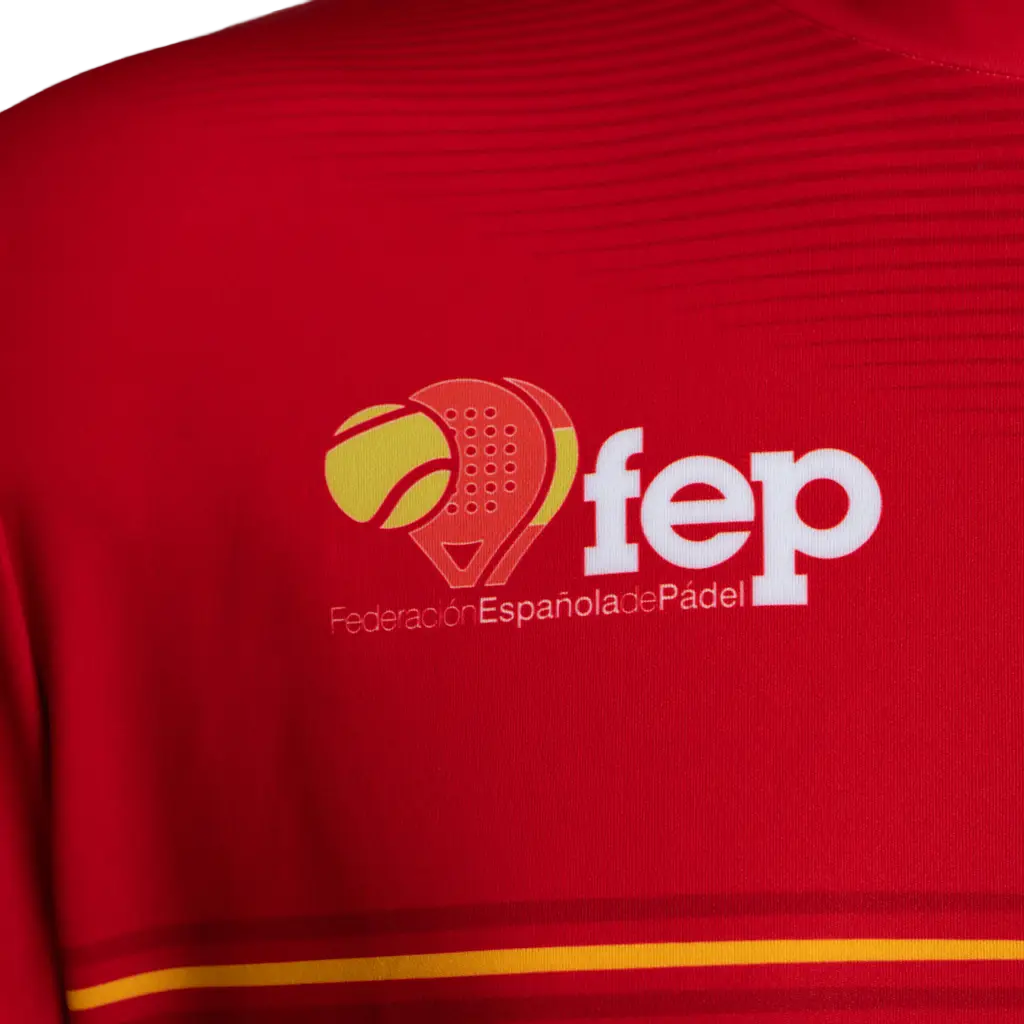 T-shirt Bullpadel Official Red 2026 Spanish Federation