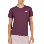 Camiseta Bullpadel Omur Mujer Ciruela 2026