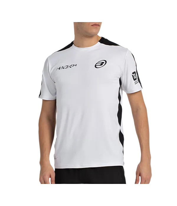 Camiseta Bullpadel Paquito Blanco 2025