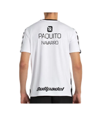 Camiseta Bullpadel Paquito Blanco 2025