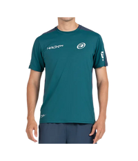 Camiseta Bullpadel Paquito Verde Oscuro