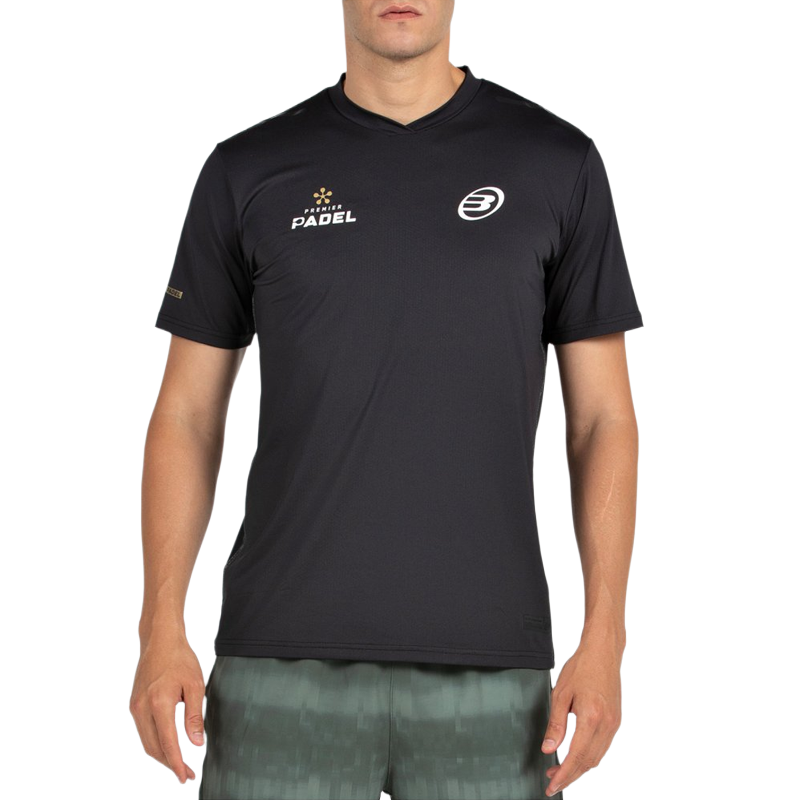 Maglietta Bullpadel Perico Premier Padel Nero