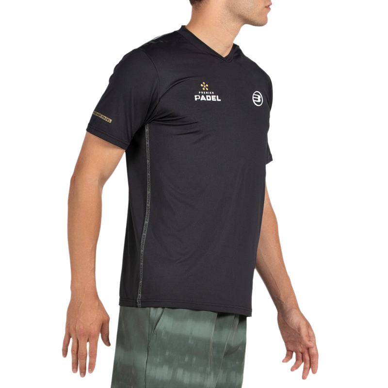 Maglietta Bullpadel Perico Premier Padel Nero