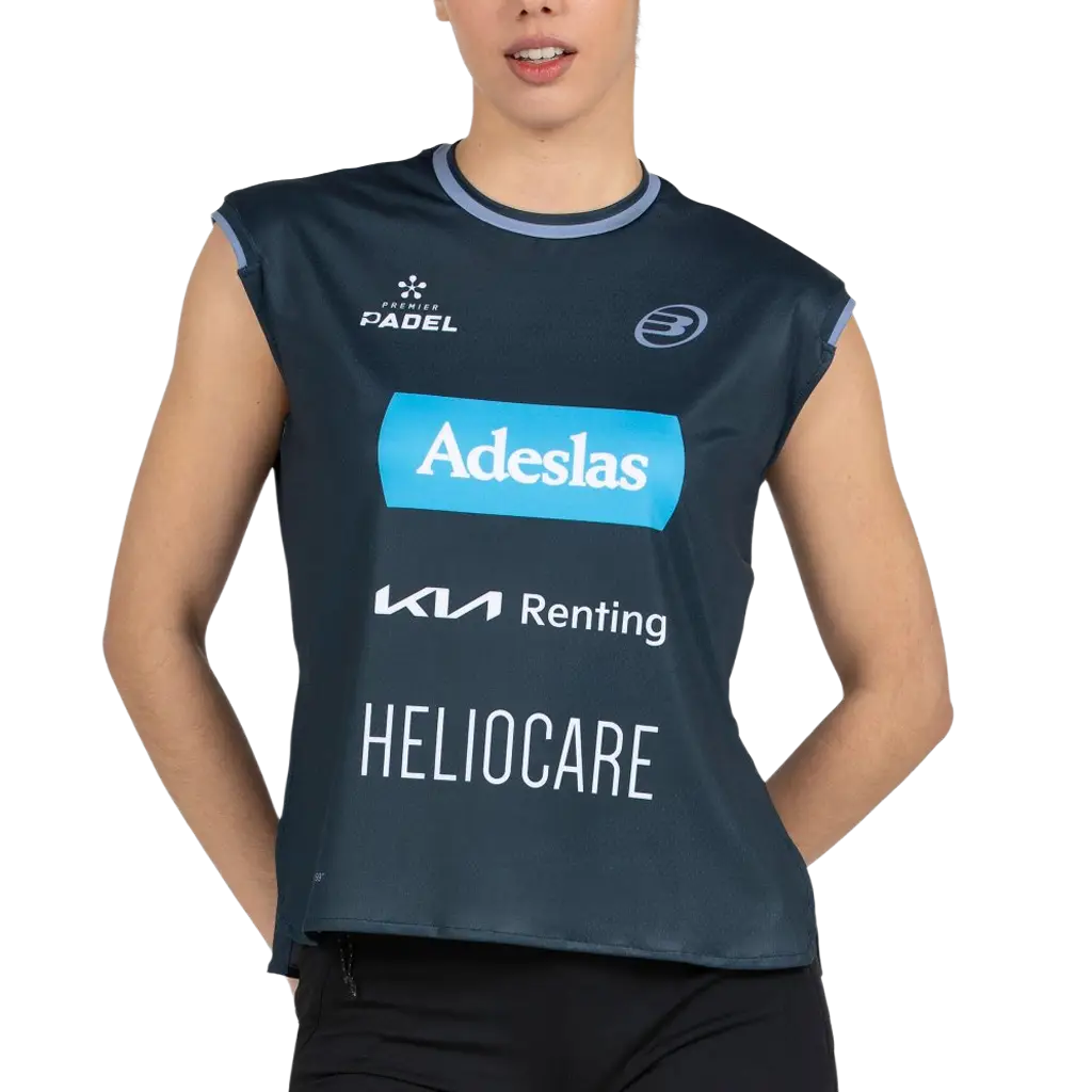 T-shirt Bullpadel Pinatar Gemma Triay Blue Marine 2026