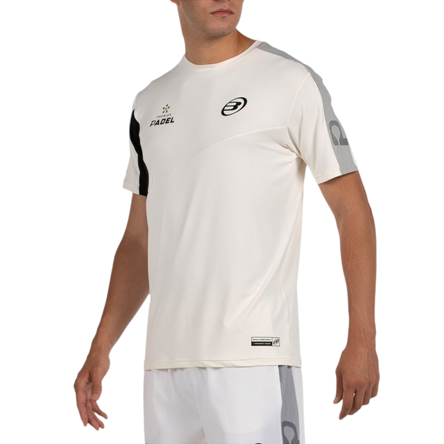 Maglietta Bullpadel Pocate Premier Padel crudo