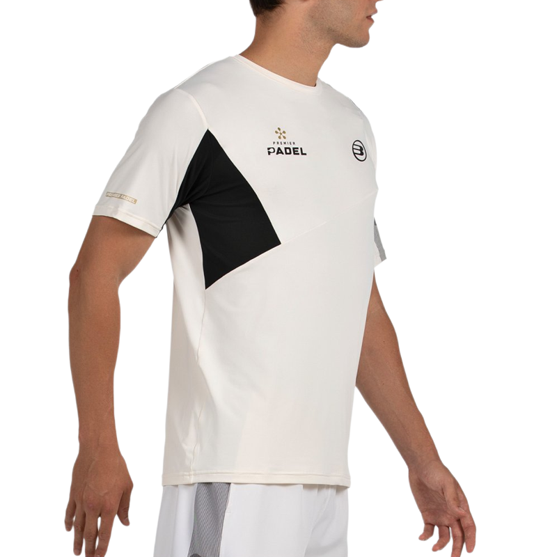 T-shirt Bullpadel Pocaté Premier Padel cru