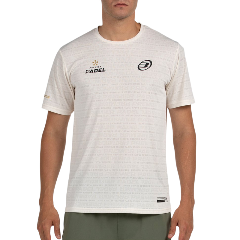 Camiseta Bullpadel Prilep Premier Padel Crudo