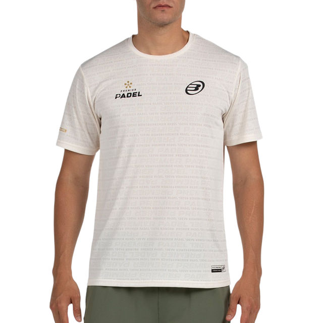 Maglietta Bullpadel Prilep Premier Padel crudo