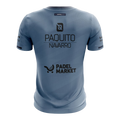 Camiseta Bullpadel Prior Paquito Navarro Azul Atlântico Vigore 2026