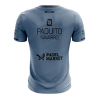Camiseta Bullpadel Prior Paquito Navarro Azul Atlântico Vigore 2026