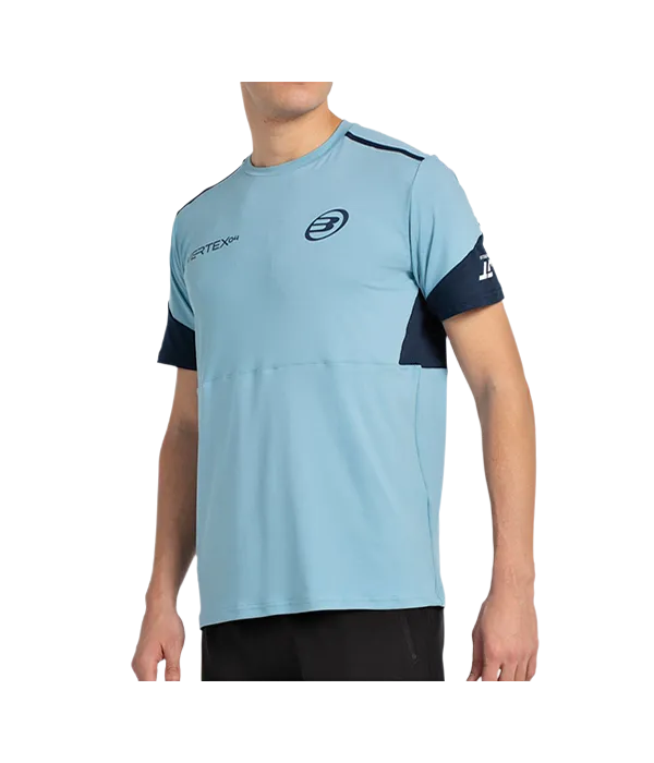 Camiseta Bullpadel Tello Verde Azulado 2025
