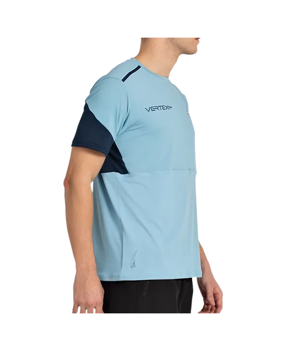 Camiseta Bullpadel Tello Verde Azulado 2025