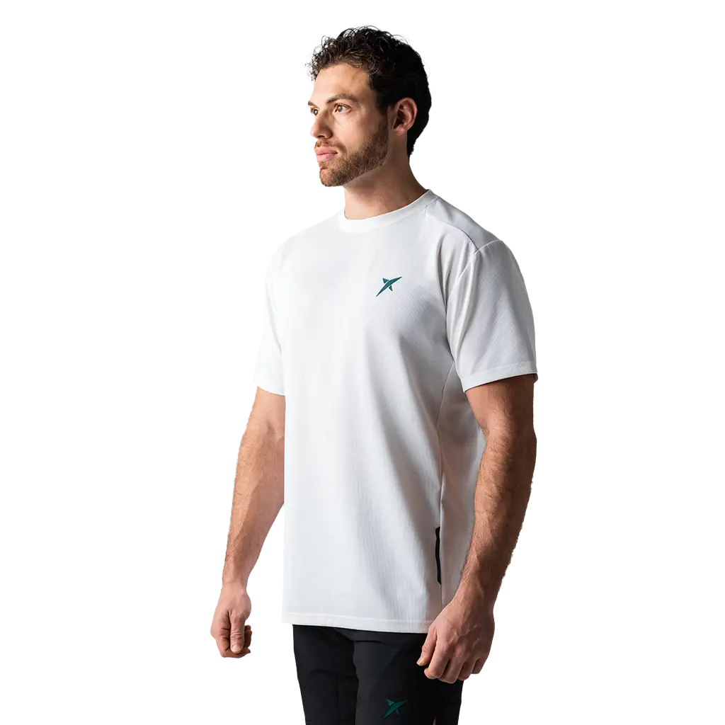 T-shirt Drop Shot Sanz Performance White 2026