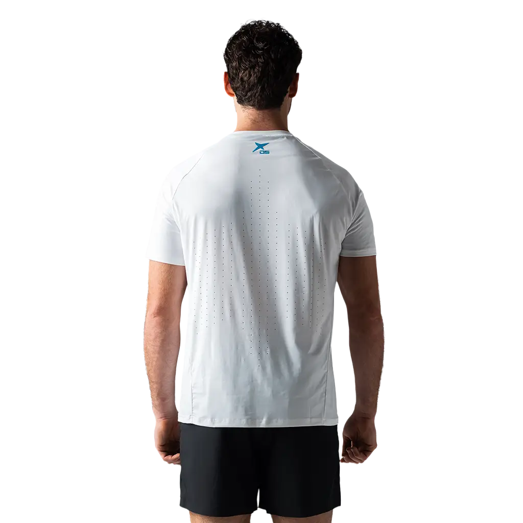 Camiseta Drop Shot Sanz Performance Blanco 2026