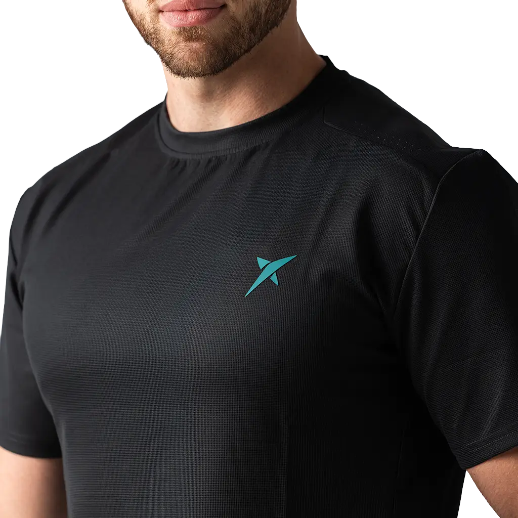 Camiseta Drop Shot Sanz Performance Negro 2026