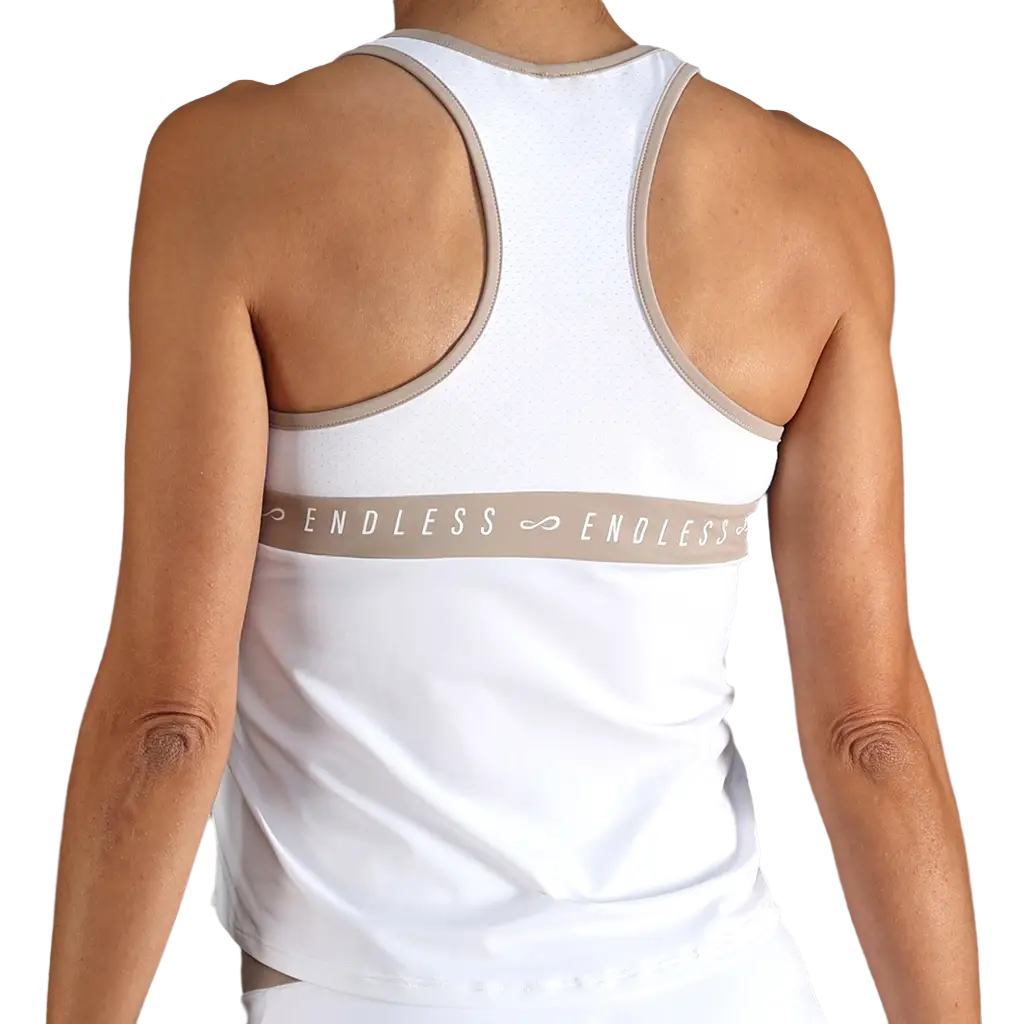 T-shirt Endless Allure Blanc Delave