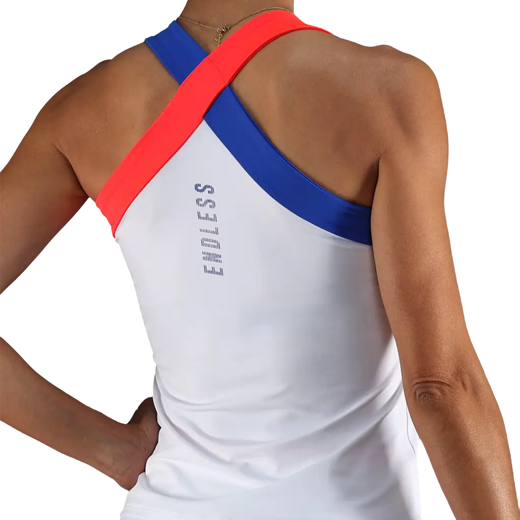 Camiseta Endless Bliss Blanca/Royal 2026