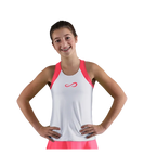 Camiseta Endless Slam Kids White/Pink 2025