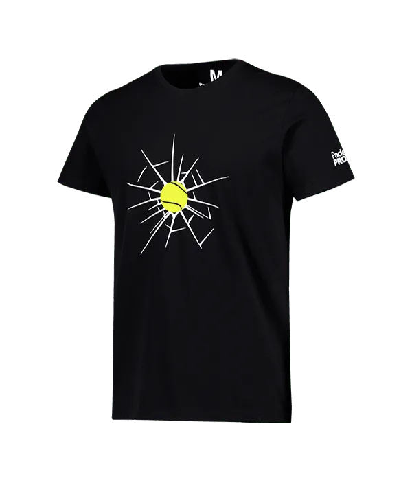 T-Shirt Glass PadelPROShop Gelb