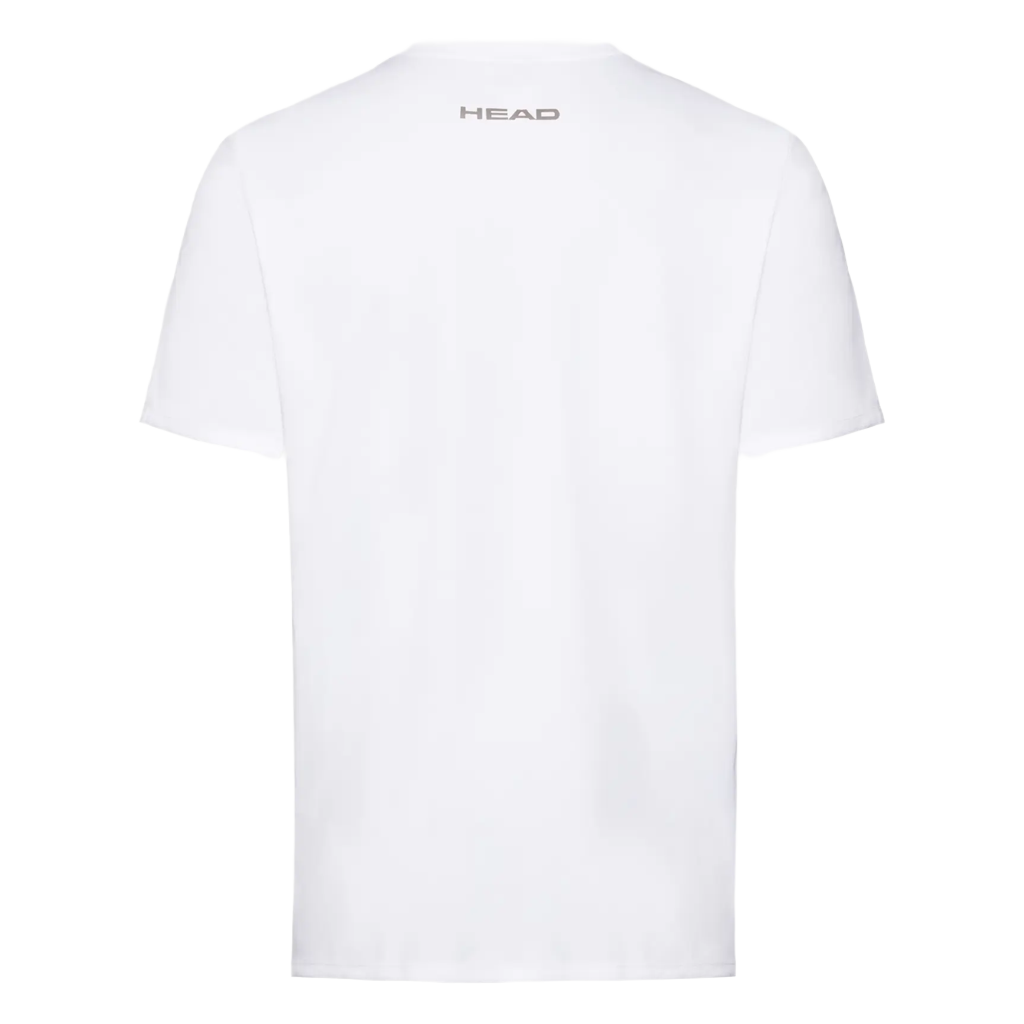 T-Shirt Head Einfach Court Weiß 2026