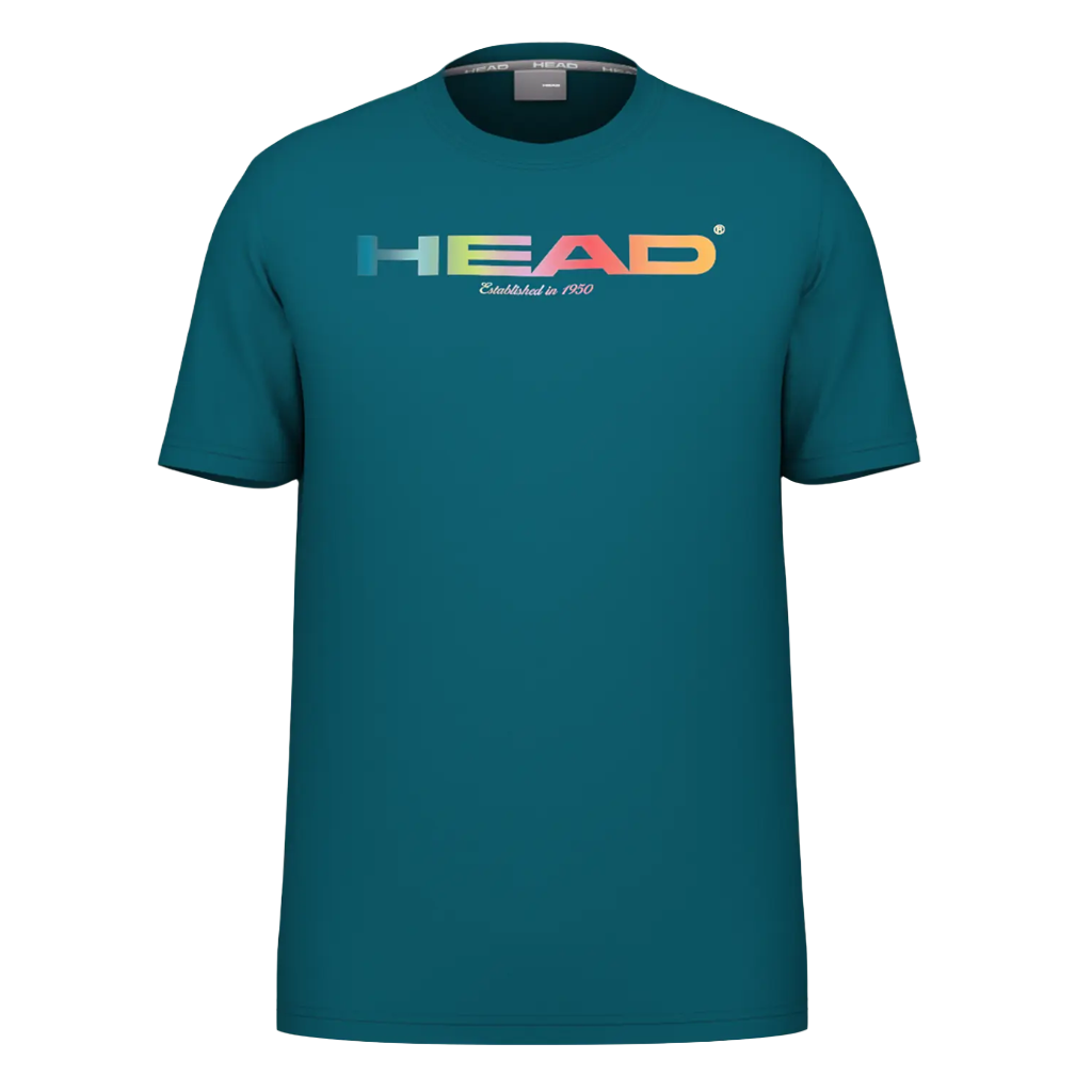 T-shirt Head Rainbow Bleu 2026