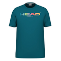 T-shirt Head Rainbow Bleu 2026