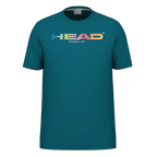 T-shirt Head Rainbow Bleu 2026