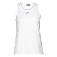 Maglietta Senza spalline HEAD Facile Court Donna Bianco 2026