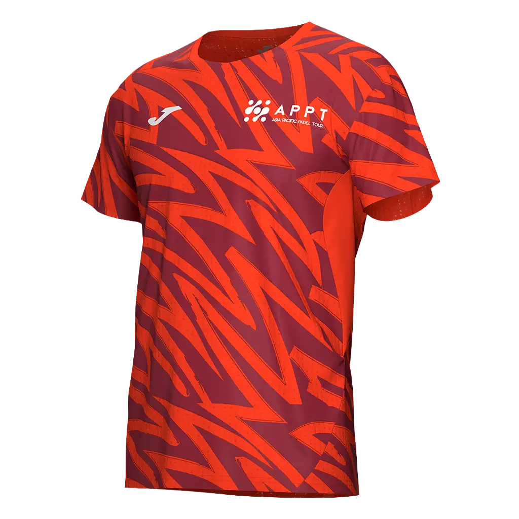 T-Shirt Joma Asien-Pazifik-Padel Tour Rot 2026