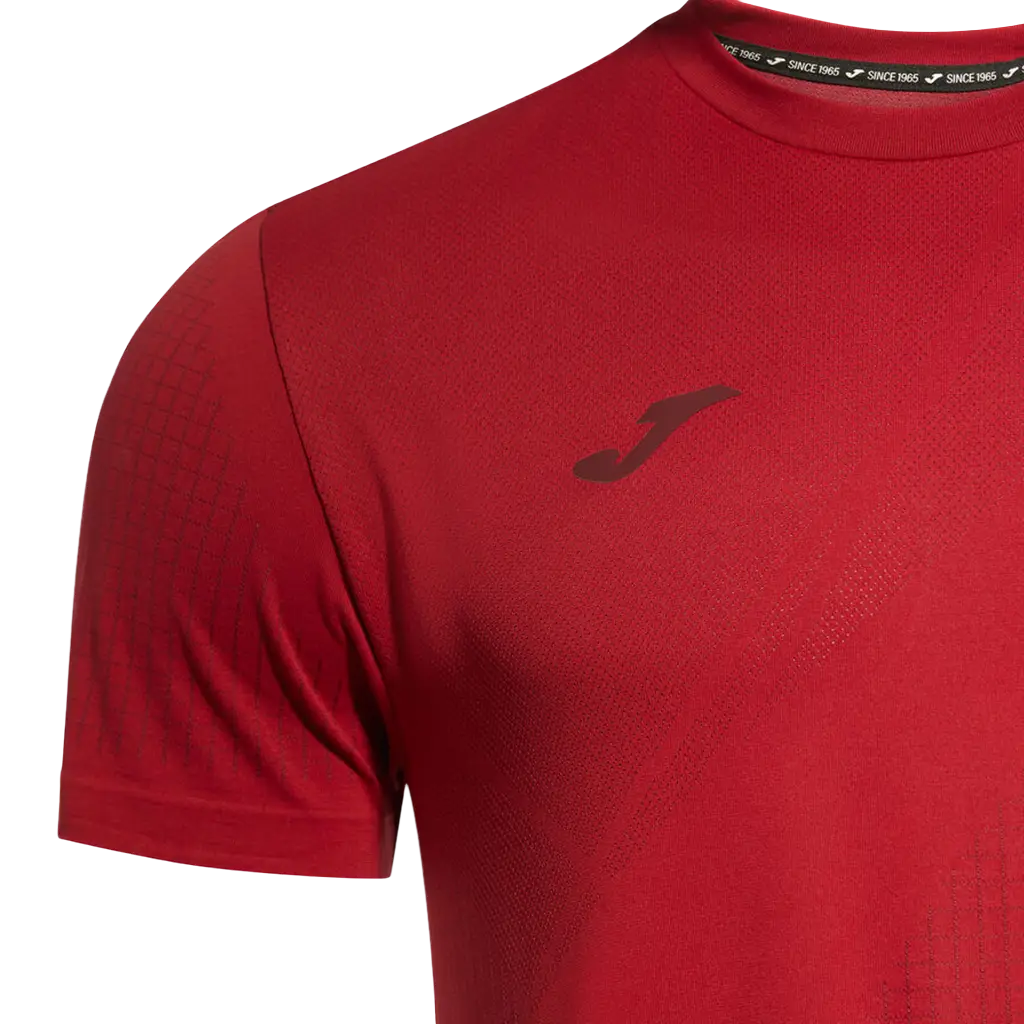 T-shirt Joma Iconic Red 2026 short sleeve