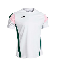 T-Shirt Joma Montreal Weiß/Grün/Rosa