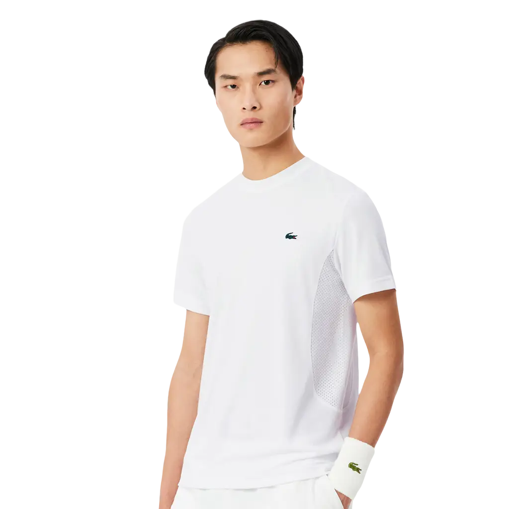 T-shirt Lacoste Novak Djokovic White 2026