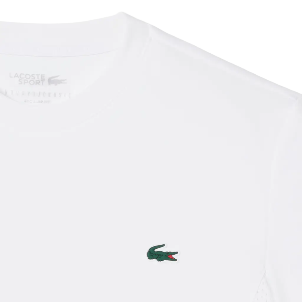 T-shirt Lacoste Novak Djokovic White 2026