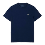 Camiseta Lacoste Novak Djokovic Regular fit Azul Marino 2026