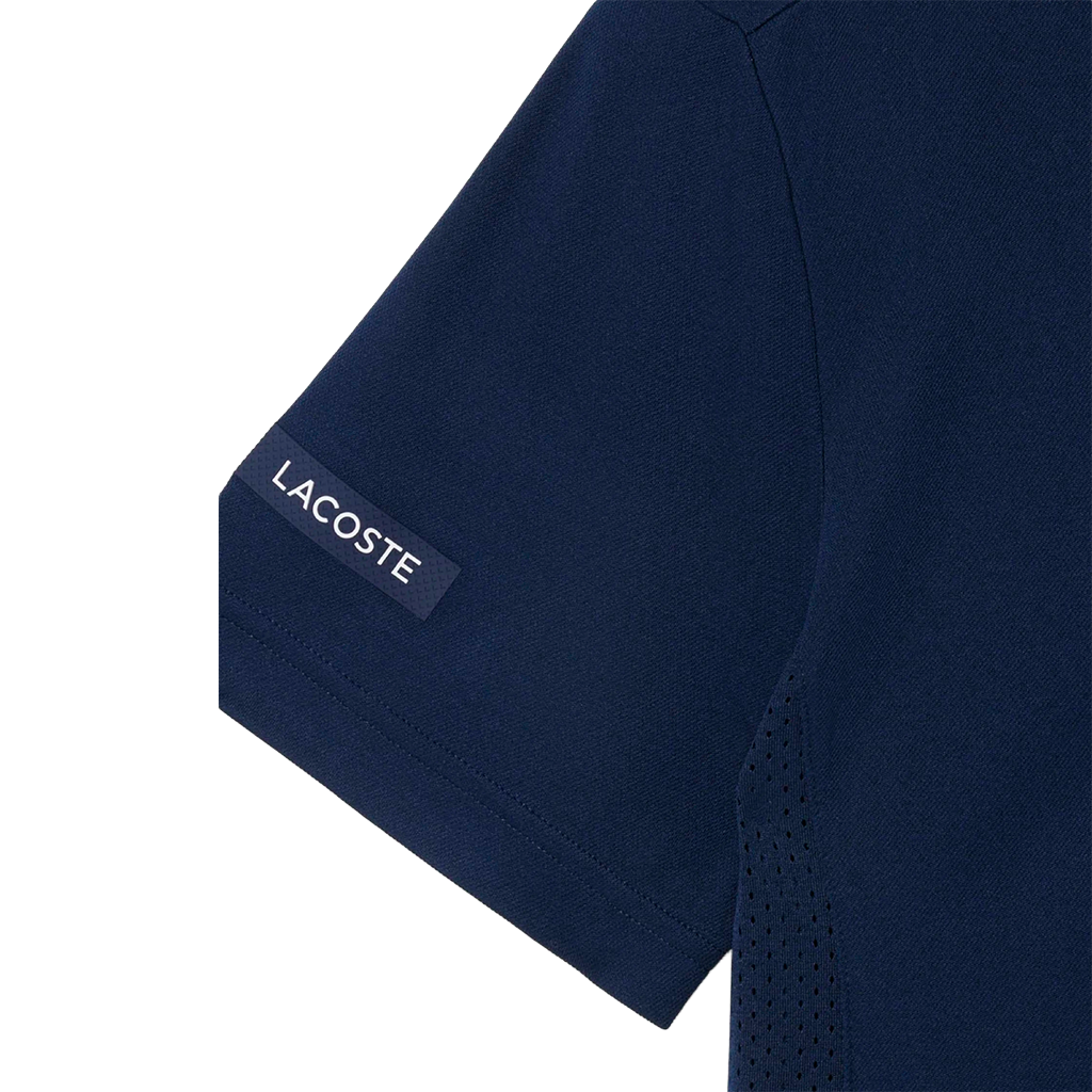 Camiseta Lacoste Novak Djokovic Regular fit Azul Marino 2026