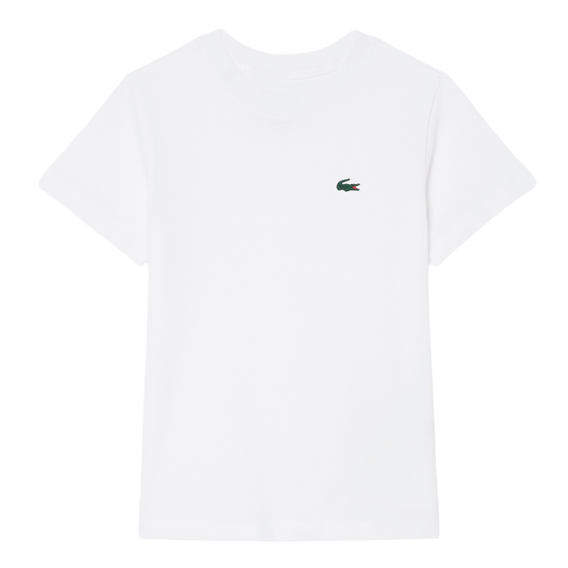 Camiseta Lacoste Ultra Dry Blanco Junior
