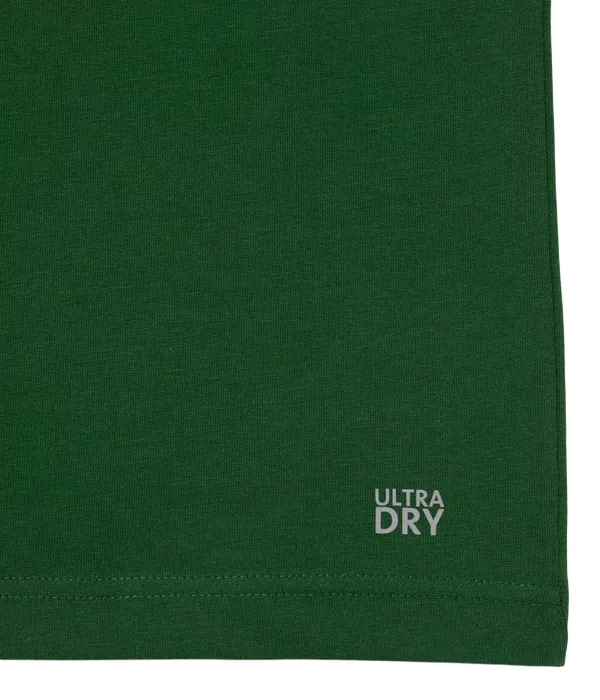 Camiseta Lacoste Ultra Dry Verde Oscuro 2025