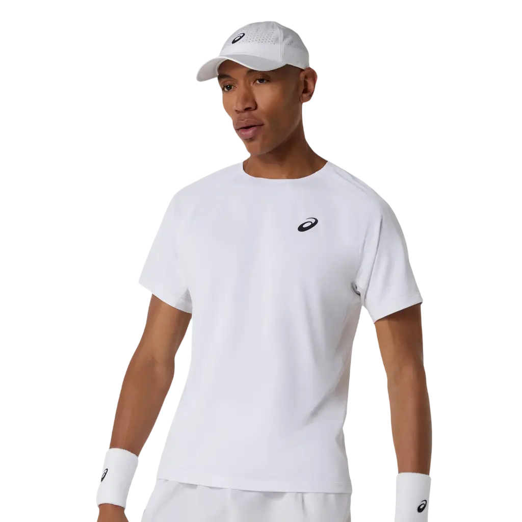 Camiseta Match S.S. Top Branco Brilhante