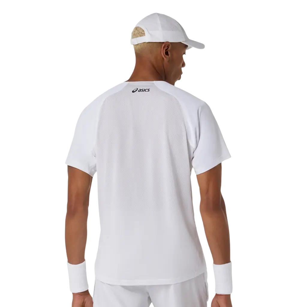 Camiseta Match S.S. Top Branco Brilhante