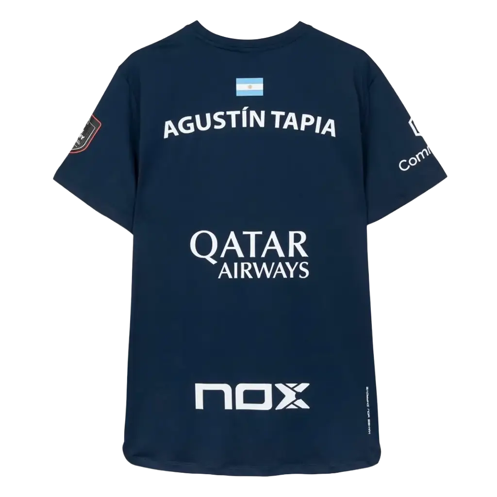 T-shirt Nox Sponsors AT10 Dark Blue 2026 A. Tapia