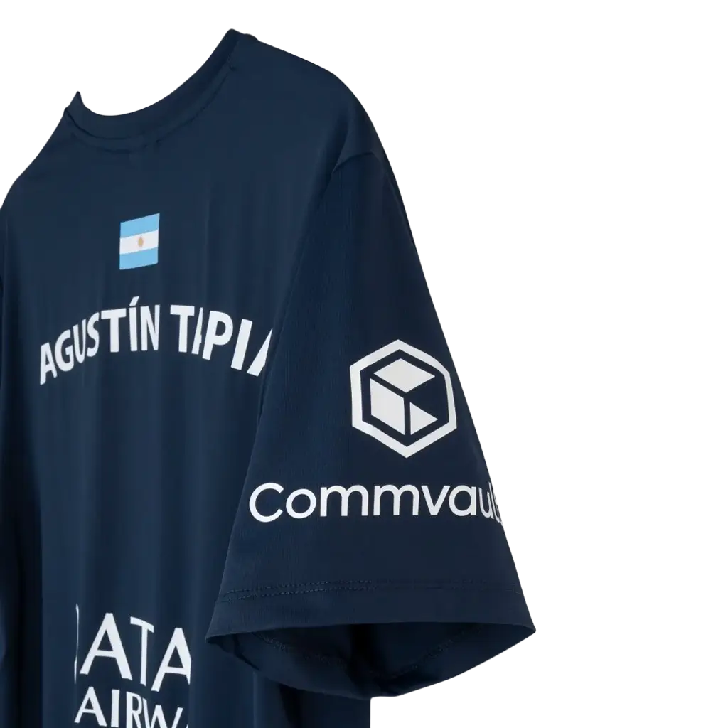 Camiseta NOX Sponsors AT10 Dark Blue 2026 A. Tapia
