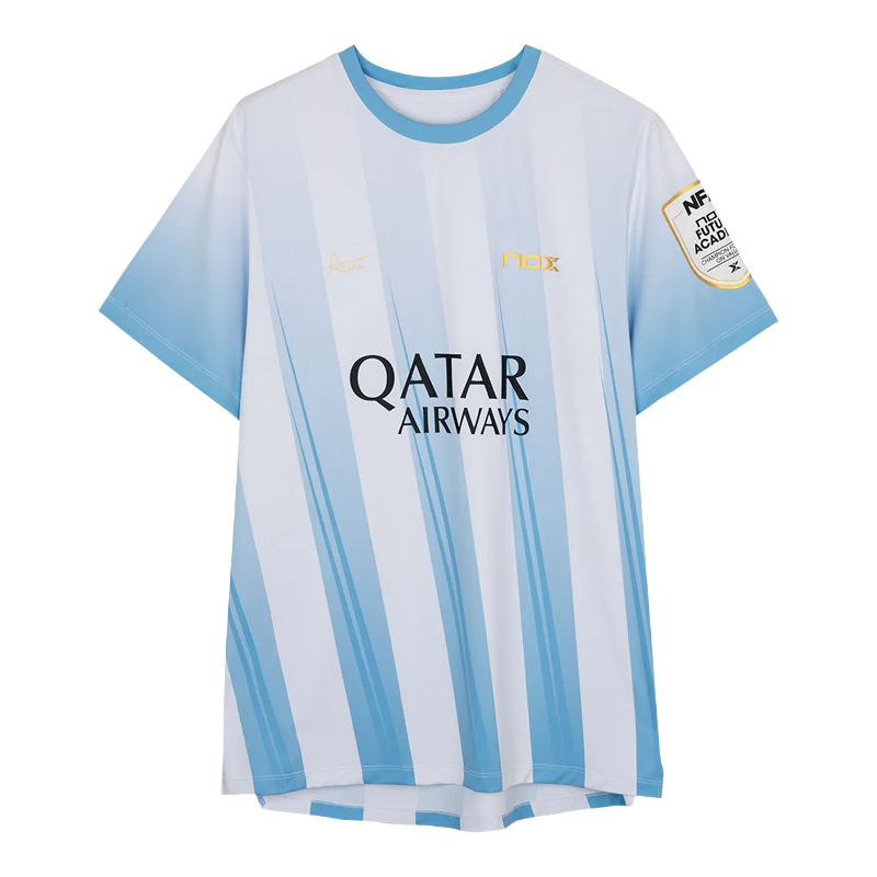 T-shirt NOX Sponsors AT10 Light Blue Agustín Tapia 2026