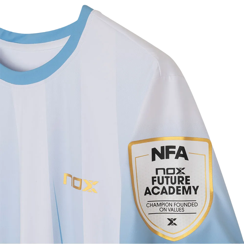 Camiseta Nox Sponsors AT10 Light Blue Agustín Tapia 2026