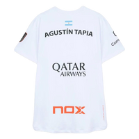 T-shirt Nox Sponsors AT10 White 2026 A. Tapia